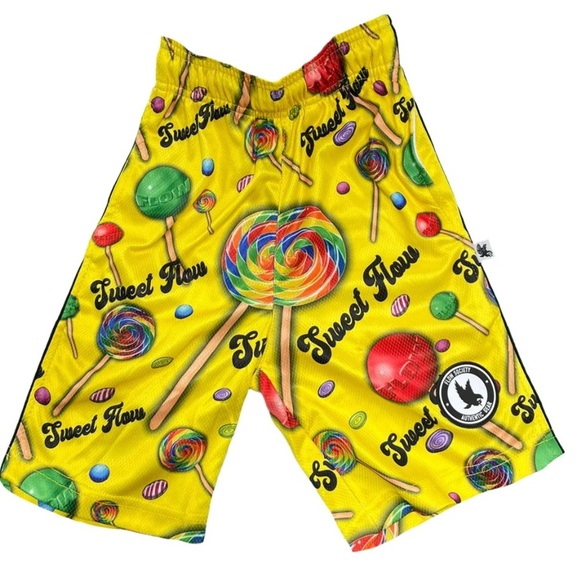 Sweet Flow Lollipop Print Shorts- Flow Society - Picture 1 of 2